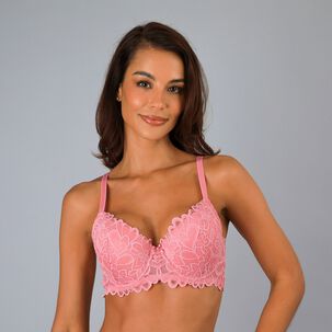 Sosten Copas Encaje Flor Flores Mujer 13502-273